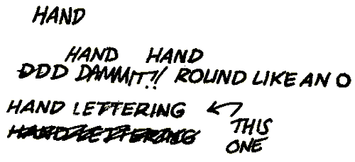 Hand Lettering