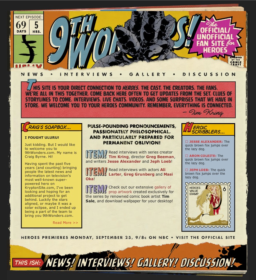 9th Wonders website