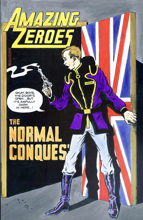 Amazing Zeroes faux cover by David Velvez