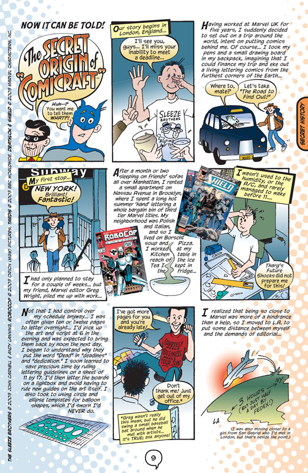 Secret Origin of Comicraft, page 1 of 2