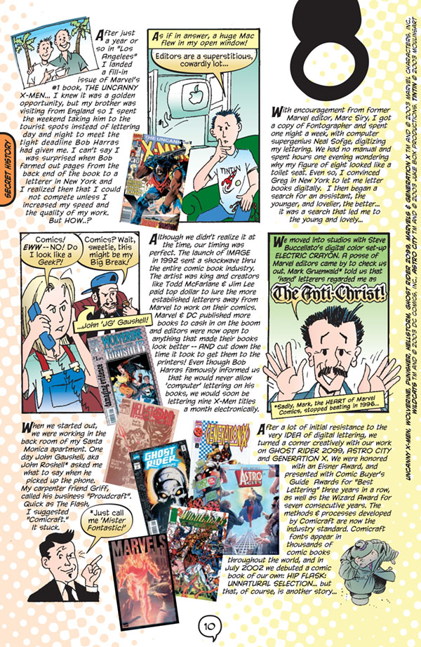 Secret Origin of Comicraft, page 2 of 2