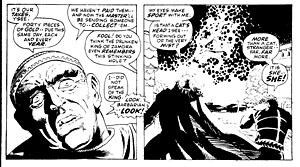 Conan the Barbarian comic book panel