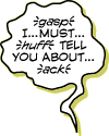 gasping style word balloon