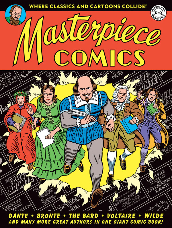 Masterpiece Comics cover by R. Sikoryak