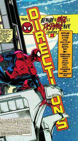 Spider-Man comic book art