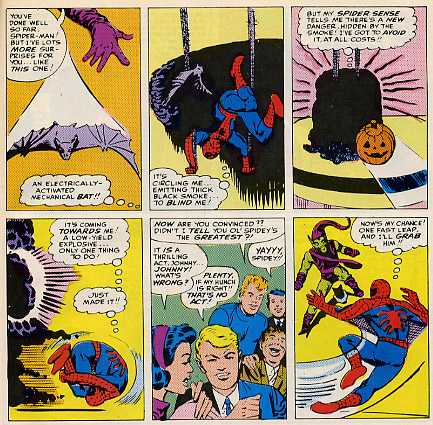 Spider-Man comic book art