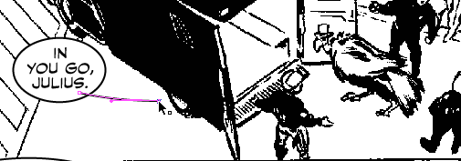 creating word balloon tail, step 2