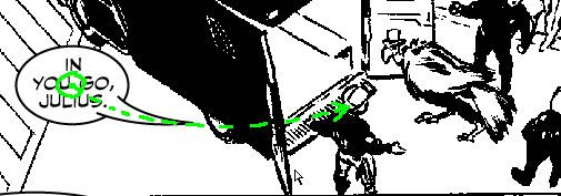 creating word balloon tail, step 5