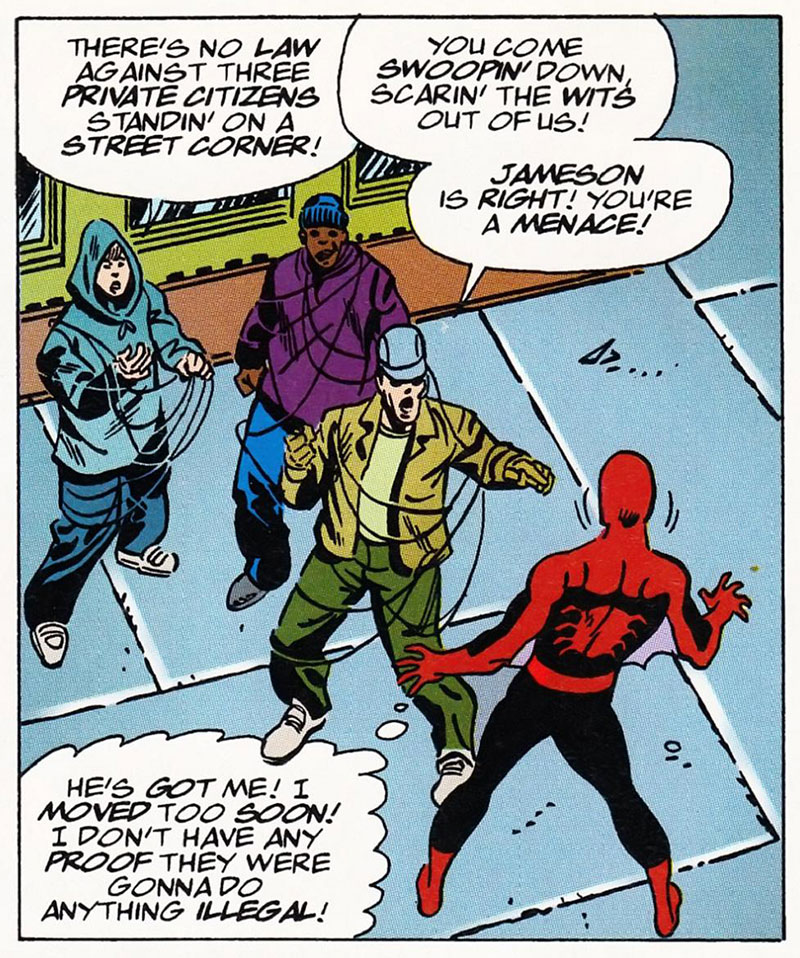 Spider-Man panel