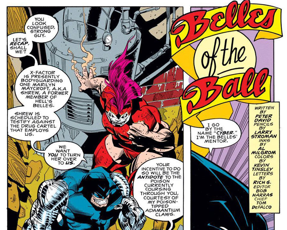 X-Factor Unlimited comic book page